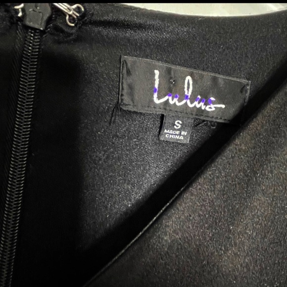 LULUS. Gorgeous black Noreen, Lulu’s gown. Sexy yet not too, revealing. - Picture 3 of 8